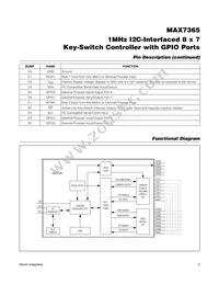 MAX7365EWA70+T Datasheet Page 6
