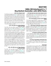 MAX7365EWA70+T Datasheet Page 11