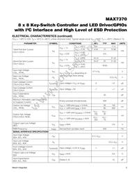 MAX7370ATG+T Datasheet Page 3