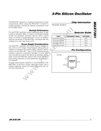 MAX7381AXR146+T Datasheet Page 5