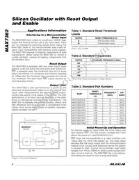 MAX7382CMVB+T Datasheet Page 6