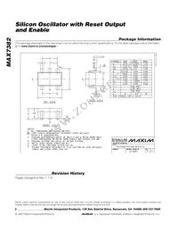 MAX7382CMVB+T Datasheet Page 8