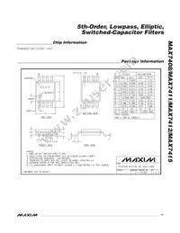 MAX7408EUA/GG8 Datasheet Page 11