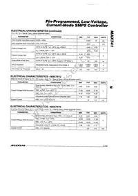 MAX741DCAP+T Datasheet Page 3