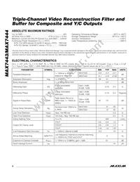 MAX7444ESA+T Datasheet Page 2