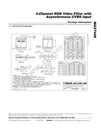 MAX7448EUD+T Datasheet Page 7