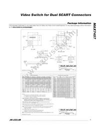 MAX7457ETE+ Datasheet Page 7