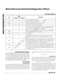 MAX7491CEE+T Datasheet Page 8