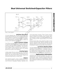 MAX7491CEE+T Datasheet Page 9