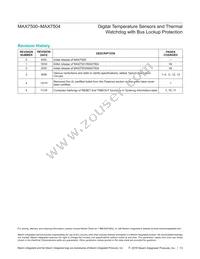 MAX7503MUA+TG24 Datasheet Page 13