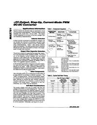 MAX751ESA+ Datasheet Page 8