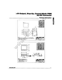 MAX751ESA+ Datasheet Page 11