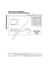 MAX758AEWE+T Datasheet Page 16