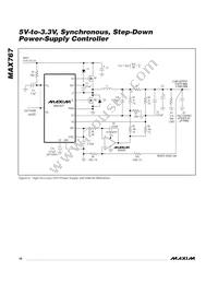 MAX767TCAP+ Datasheet Page 16