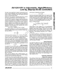 MAX771C/D Datasheet Page 17
