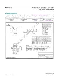 MAX77271EWL+T Datasheet Page 19