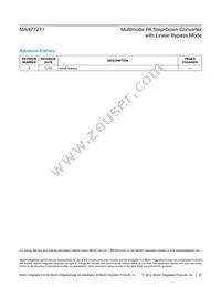 MAX77271EWL+T Datasheet Page 20