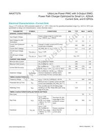 MAX77278EWB+T Datasheet Page 19