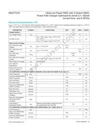 MAX77278EWB+T Datasheet Page 20