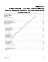 MAX77301EWA+T Datasheet Page 2