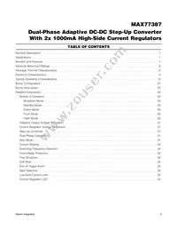 MAX77387EWP+T Datasheet Page 2