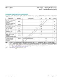 MAX77503AEWC+T Datasheet Page 11