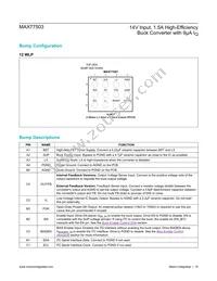 MAX77503AEWC+T Datasheet Page 18