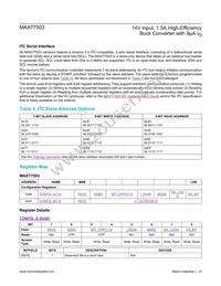 MAX77503AEWC+T Datasheet Page 23