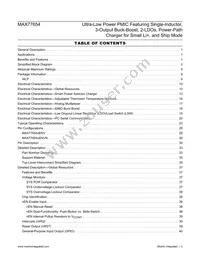 MAX77654AENVN+ Datasheet Page 3