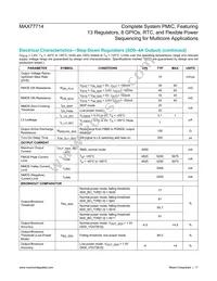 MAX77714EWC+ Datasheet Page 17