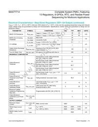 MAX77714EWC+ Datasheet Page 19