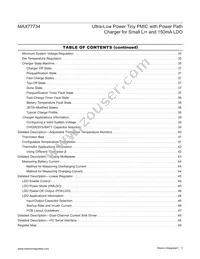 MAX77734CENP+T Datasheet Page 3