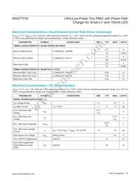 MAX77734CENP+T Datasheet Page 18