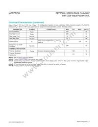 MAX77756DEWL+T Datasheet Page 7