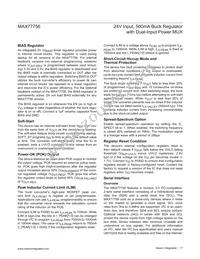 MAX77756DEWL+T Datasheet Page 17