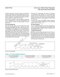 MAX77756DEWL+T Datasheet Page 19