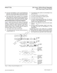 MAX77756DEWL+T Datasheet Page 21