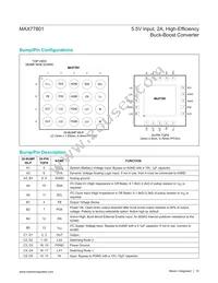 MAX77801ETP+ Datasheet Page 10