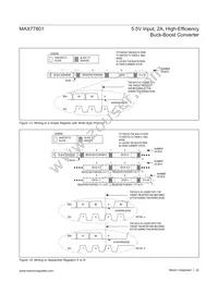 MAX77801ETP+ Datasheet Page 22