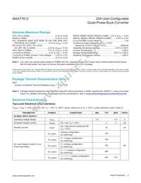 MAX77812EWB+ Datasheet Page 2