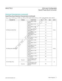 MAX77812EWB+ Datasheet Page 7