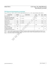 MAX77813EWP+T Datasheet Page 7