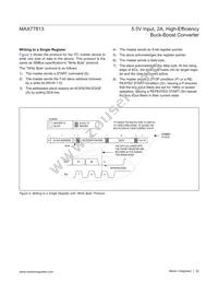 MAX77813EWP+T Datasheet Page 22