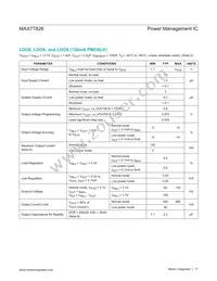 MAX77826EWJ+ Datasheet Page 17