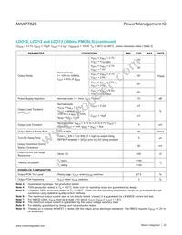 MAX77826EWJ+ Datasheet Page 22