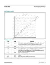 MAX77826EWJ+ Datasheet Page 23