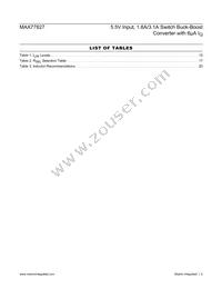 MAX77827BEWC+ Datasheet Page 5