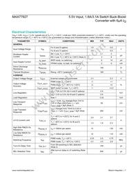 MAX77827BEWC+ Datasheet Page 7