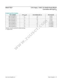 MAX77827BEWC+ Datasheet Page 23