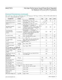 MAX77874BEWM+ Datasheet Page 6